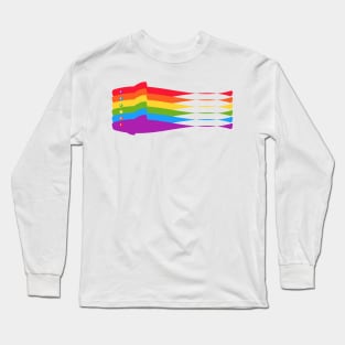 Rainbow Fish Pride LGBT Long Sleeve T-Shirt